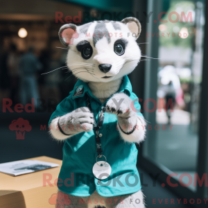 Mascottefiguur van een...
