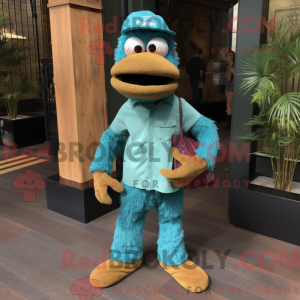 Postava maskota Teal...