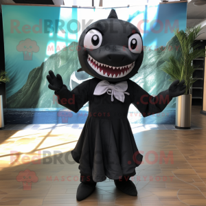 Black Shark maskot kostume...