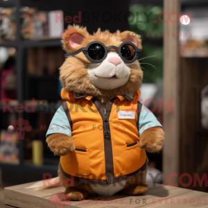 Mascottefiguur van een...