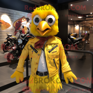 Mascottekarakter van een...