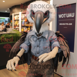 Maskotkarakter av en gribb...