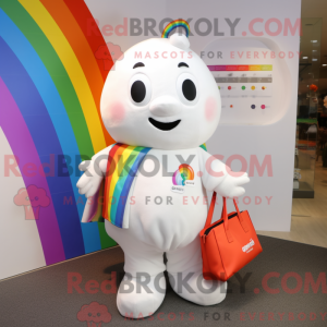 Mascot character of a White...