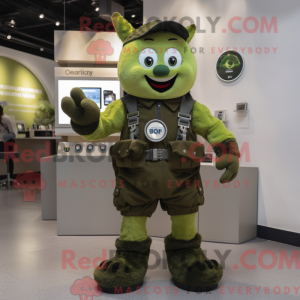 Personnage mascotte d Olive...