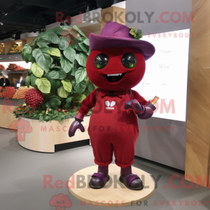Mascot character of a Red...