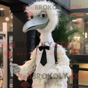 Mascot character of a White...