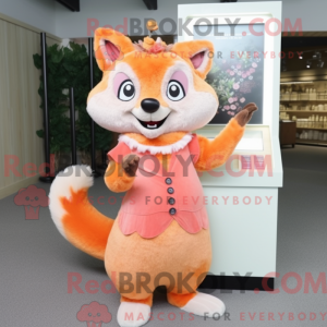 Mascot karakter van een...