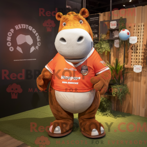 Mascot karakter van een...