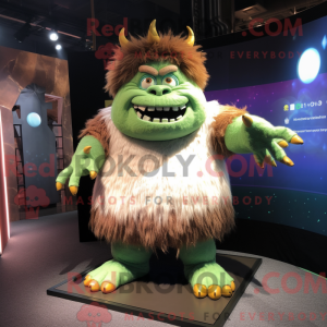 Maskot postava zlobra...