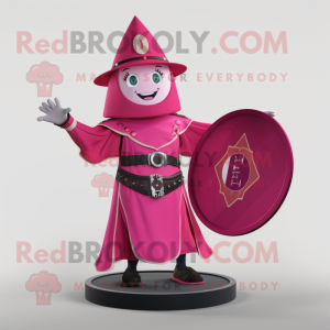 Magenta Celtic Shield...