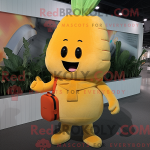 Mascot character of a Lemon...