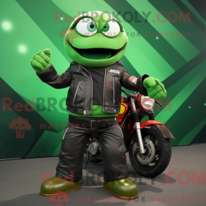 Mascot karakter van een...