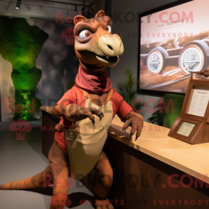 Mascot karakter van een...