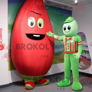 Mascot character of a Red...