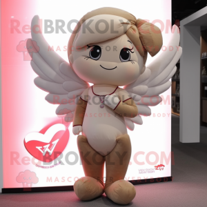Tan Amor maskot kostume...