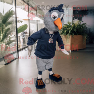 Maskot postava Navy Guinea...