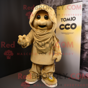 Mascot character of a Gold...