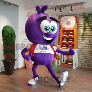 Mascot karakter van een...