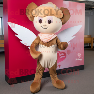 Tan Amor maskot kostume...