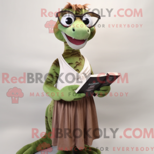 Mascot karakter van een...