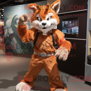 Máscara de proteção de Rust...