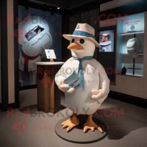Cream Pigeon mascotte...