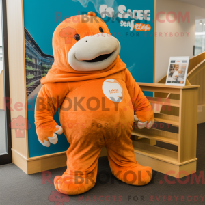 Mascot character of a...