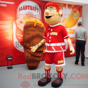Mascot character of a...