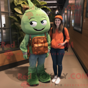 Mascot karakter van een...