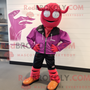 Máscara de camarão Magenta...
