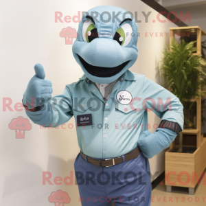 Mascottekarakter van een...