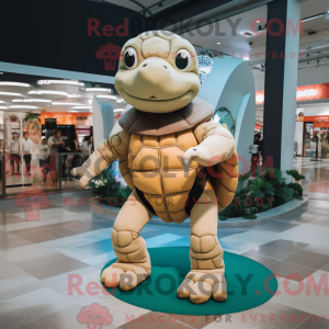 Mascottefiguur van een...