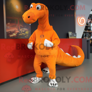 Mascot karakter van een...