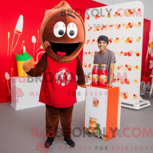 Mascot karakter van een...