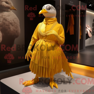 Mascottefiguur van een...