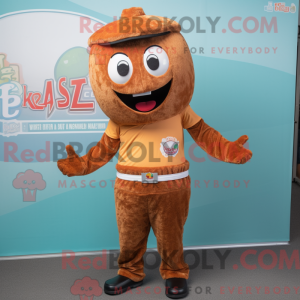 Maskottchenfigur eines Rust...