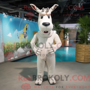 Mascot character of a Cream...