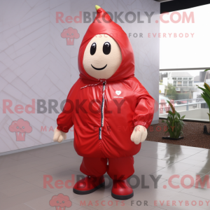 Mascot character of a Red...