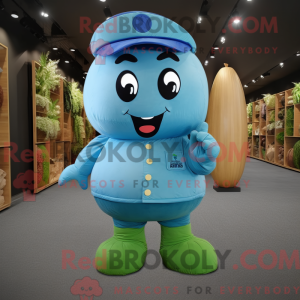Mascot karakter van een...