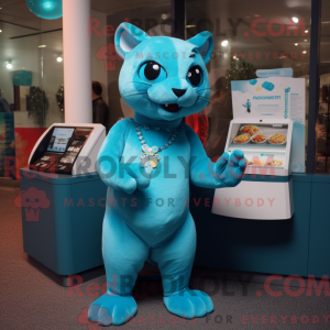 Mascottekarakter van een...
