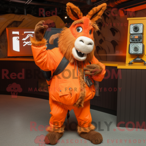 Mascot character of a...