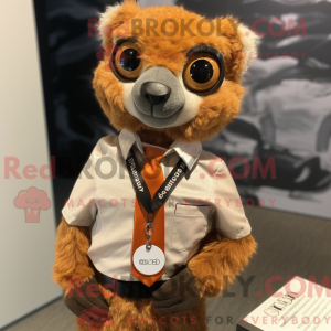 Postava maskota Rust Lemur...