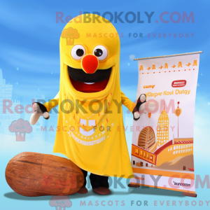 Mascot character of a...