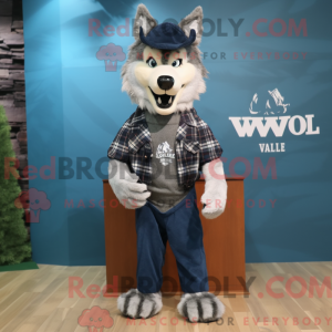 Mascot character of a Navy...