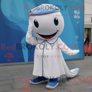 Mascot character of a White...