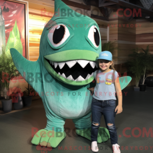 Mascot karakter van een...