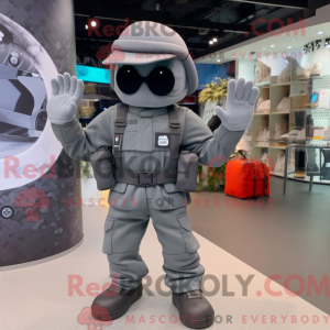 Mascottekarakter van een...