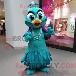 Postava maskota Teal...