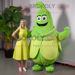 Mascot karakter van een...