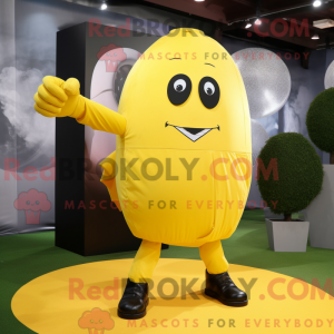 Mascot karakter van een...